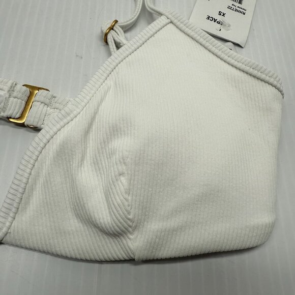 L Space Women's White Wired Front Helena Bikini Top Size XS - Picture 4 of 9
